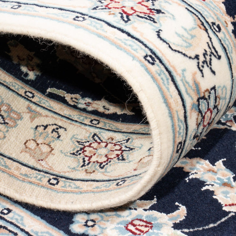 Runner Perser Rug - Nain - Royal - 201 x 78 cm - dark blue