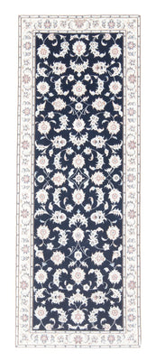 Runner Perser Rug - Nain - Royal - 198 x 78 cm - dark blue
