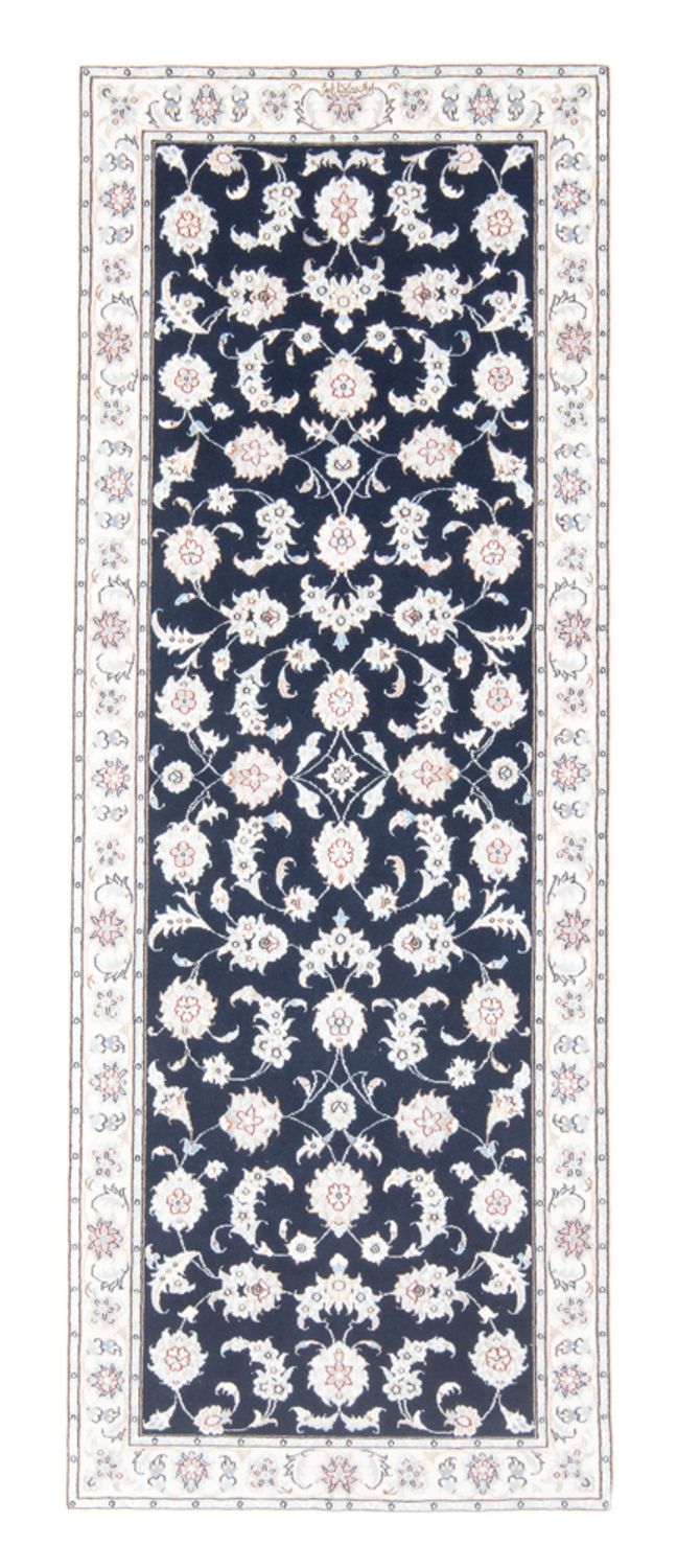 Runner Perser Rug - Nain - Royal - 198 x 78 cm - dark blue