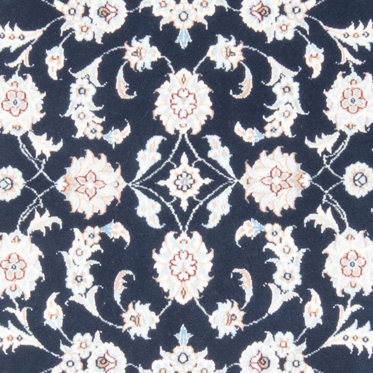 Runner Perser Rug - Nain - Royal - 198 x 78 cm - dark blue