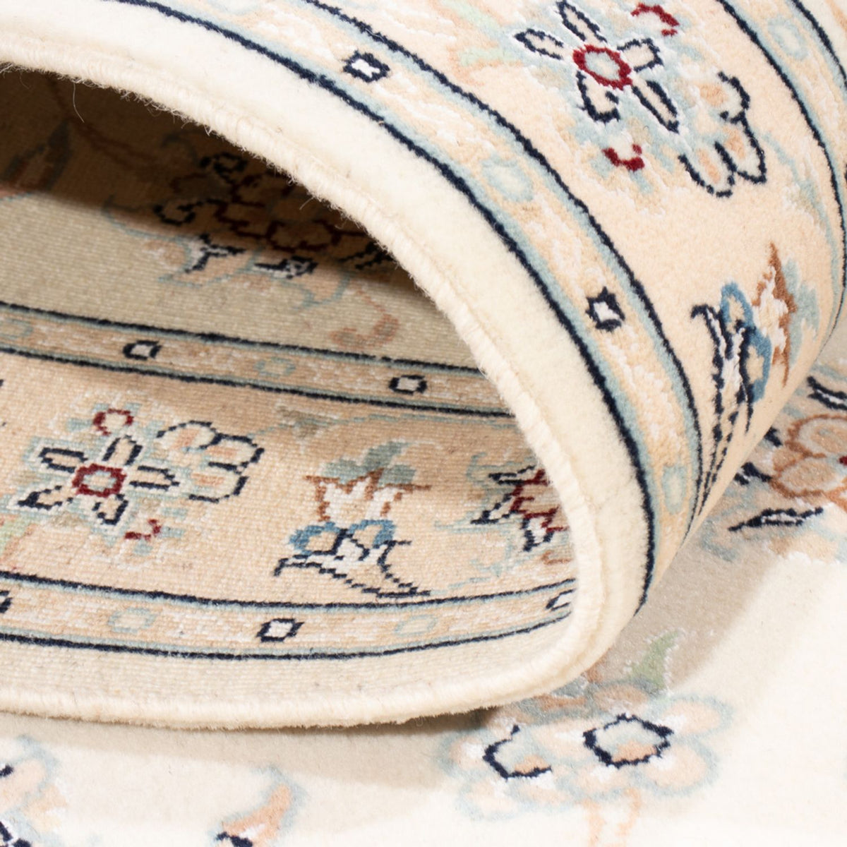 Runner Perser Rug - Nain - Royal - 200 x 80 cm - cream