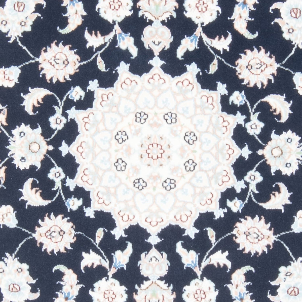 Runner Perser Rug - Nain - Royal - 198 x 81 cm - dark blue