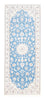 Runner Perser Rug - Nain - Royal - 204 x 82 cm - light blue