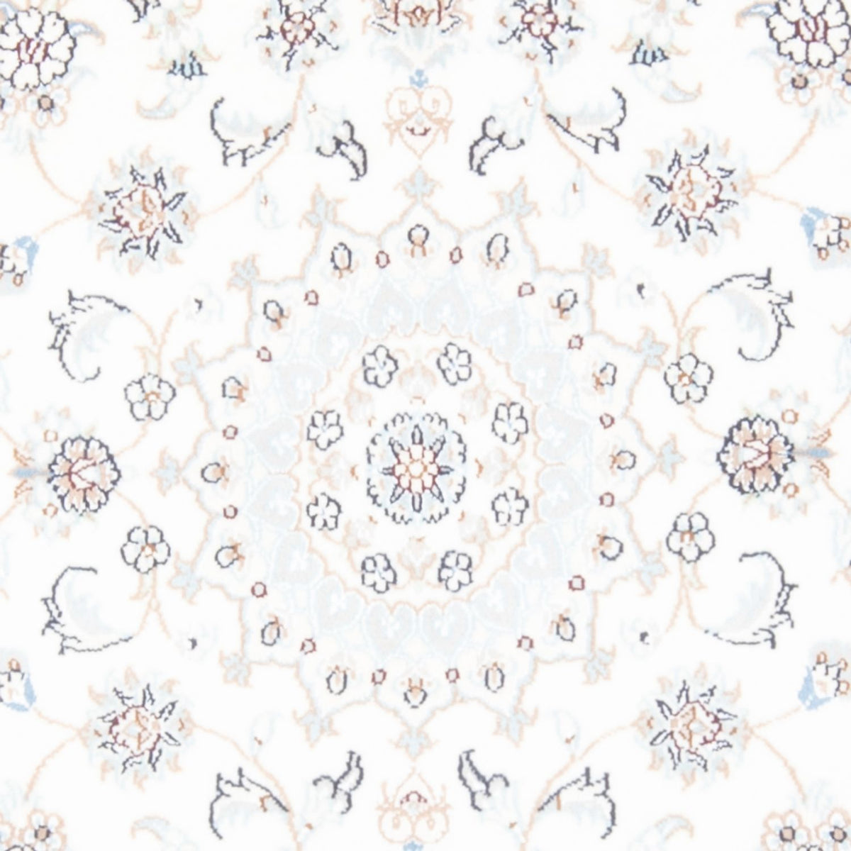 Runner Perser Rug - Nain - Royal - 198 x 80 cm - cream