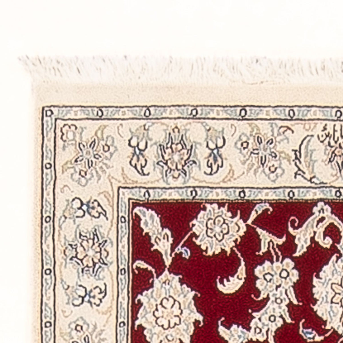 Runner Perser Rug - Nain - Premium - 248 x 82 cm - red