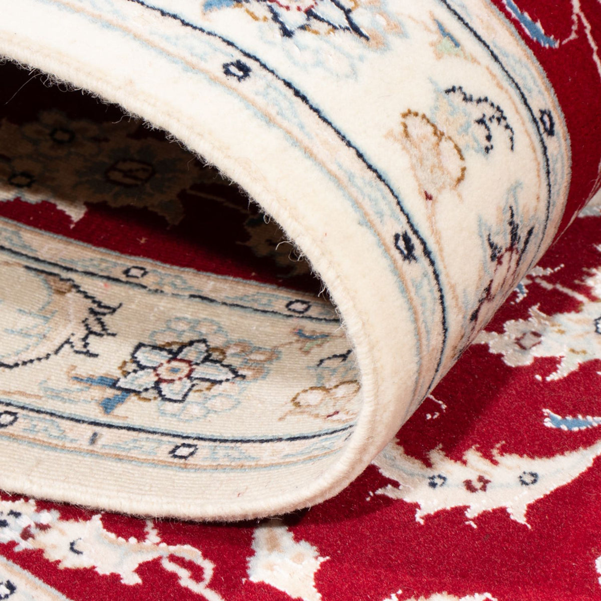 Runner Perser Rug - Nain - Royal - 202 x 80 cm - red