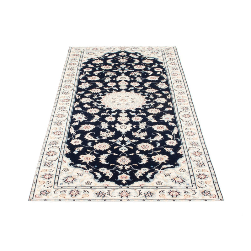 Runner Perser Rug - Nain - Royal - 200 x 80 cm - dark blue