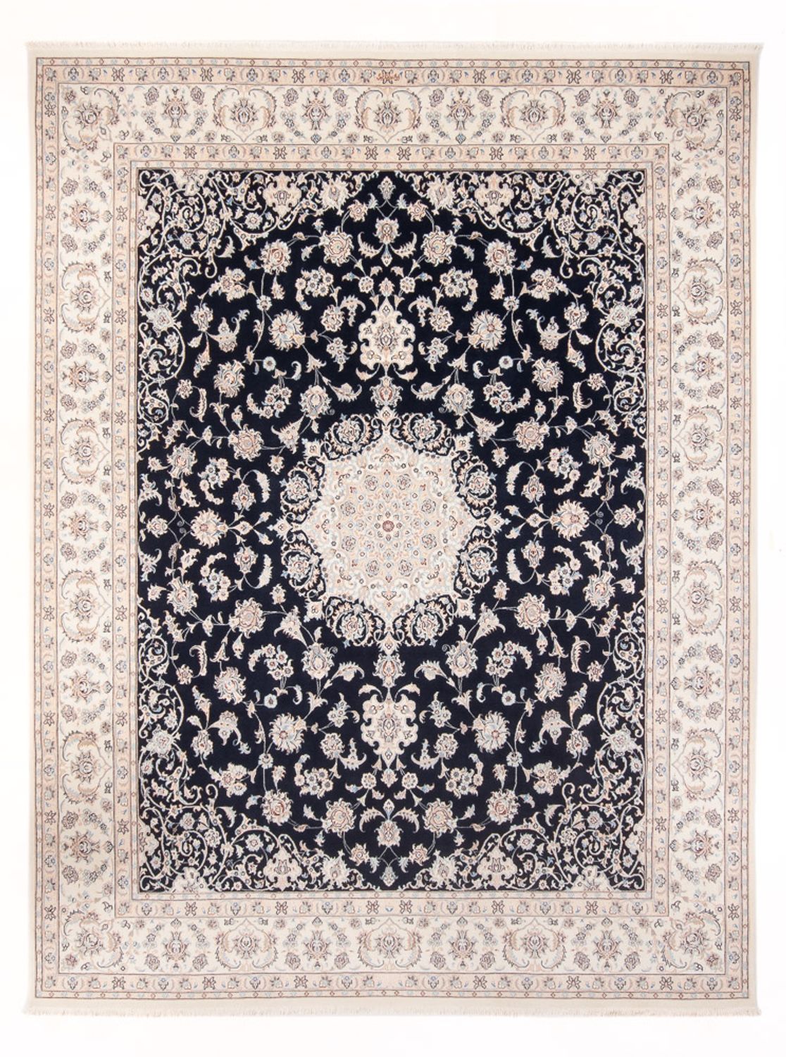 Perser Rug - Nain - Premium - 310 x 243 cm - dark blue