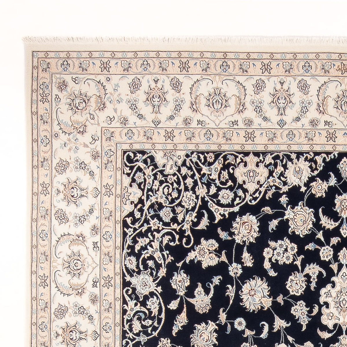 Perser Rug - Nain - Premium - 310 x 243 cm - dark blue