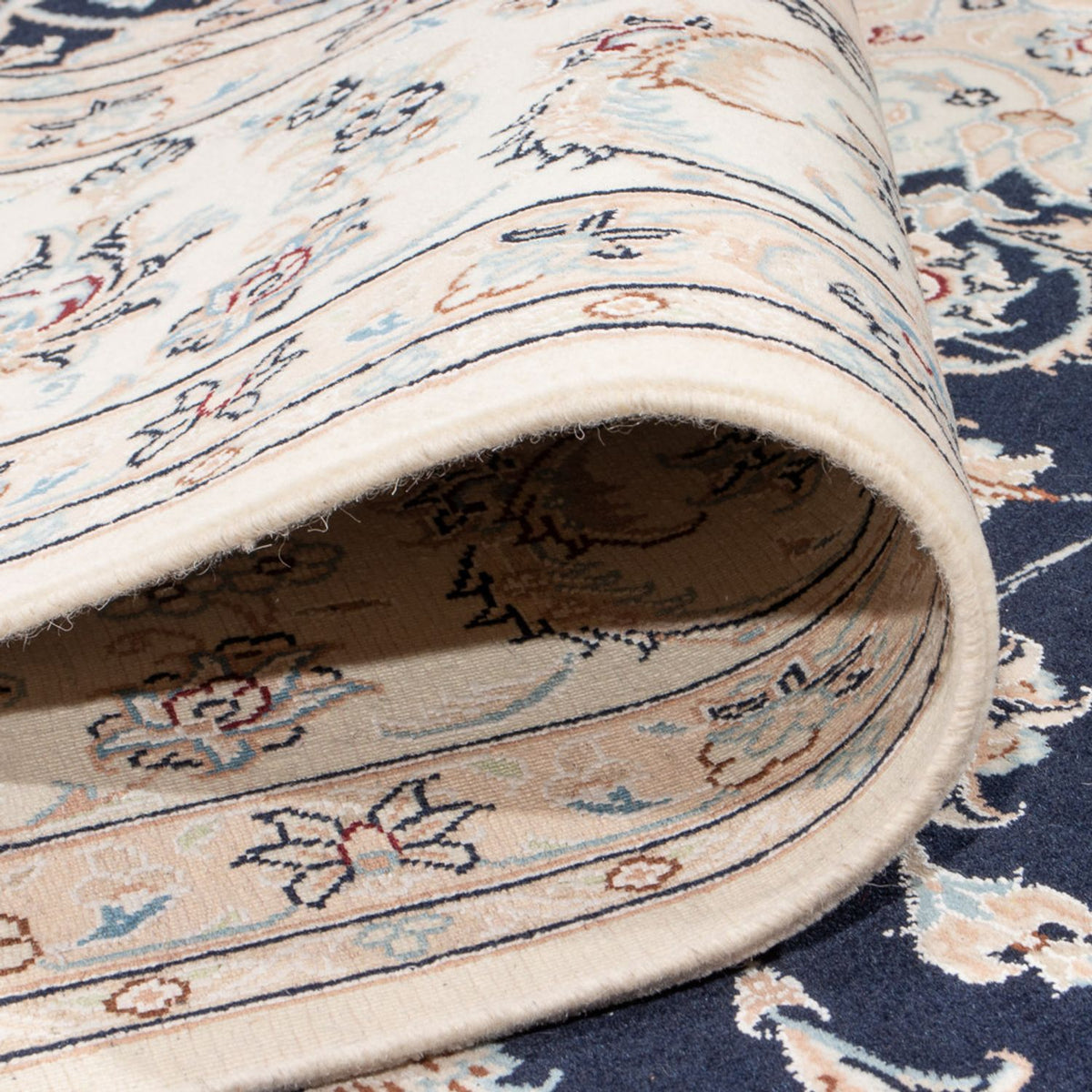 Perser Rug - Nain - Premium - 310 x 243 cm - dark blue