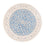 Perser Rug - Nain round  - 200 x 200 cm - light blue