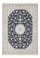 Perserteppich - Nain - Premium - 205 x 148 cm - dunkelblau