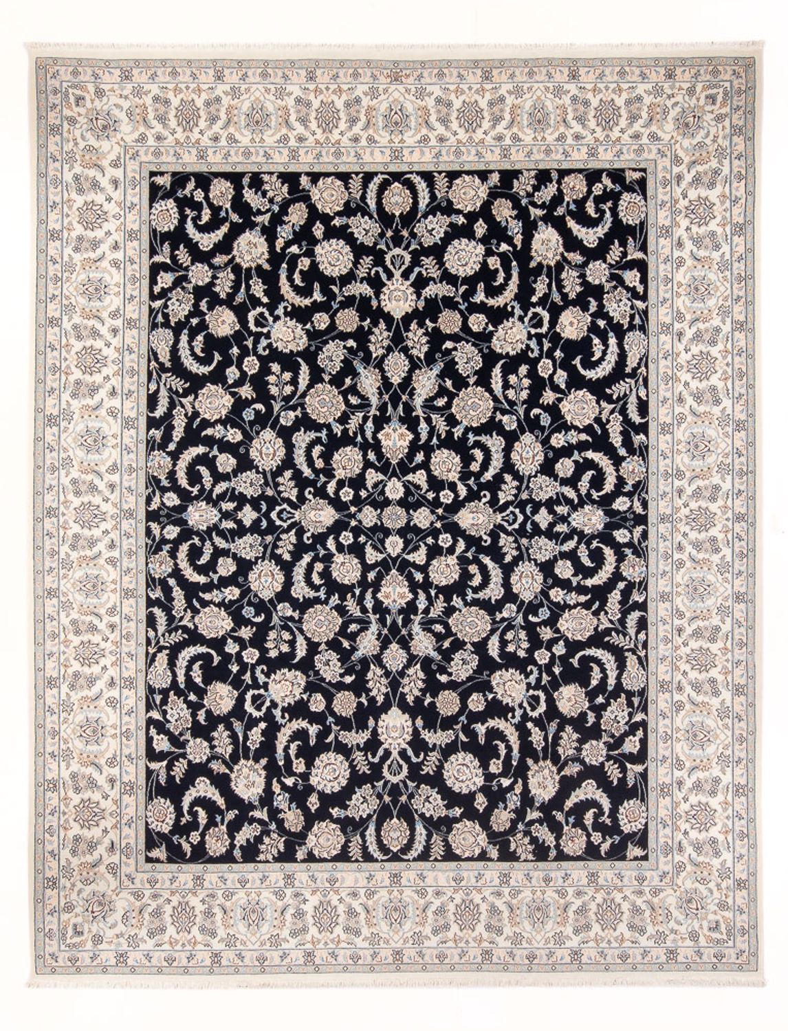 Perser Rug - Nain - Premium - 305 x 248 cm - dark blue