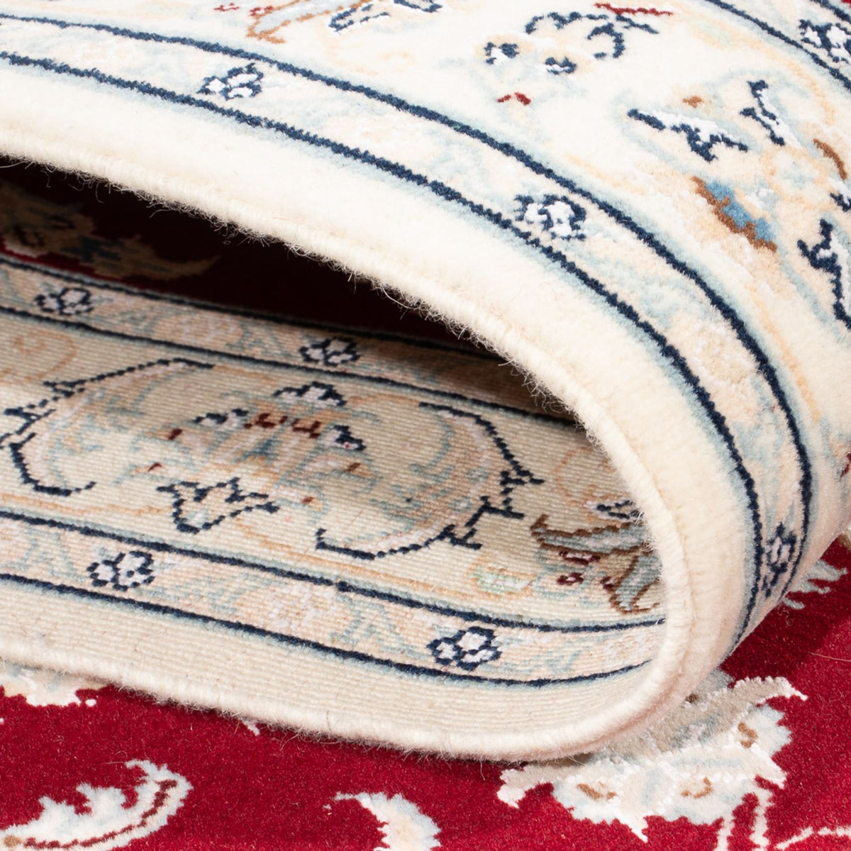 Runner Perser Rug - Nain - Premium - 295 x 81 cm - red