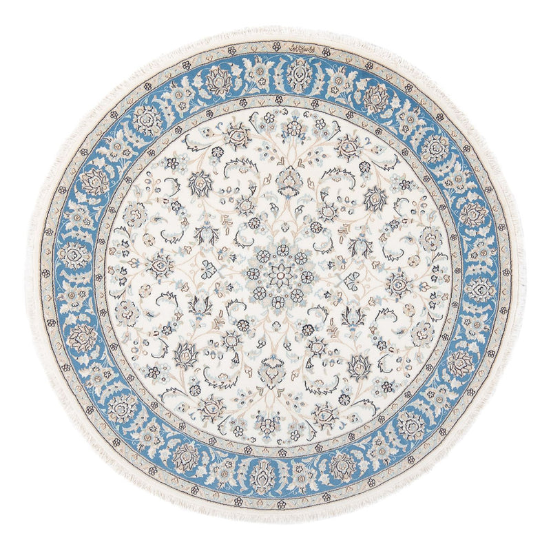 Perser Rug - Nain - Premium round  - 148 x 149 cm - cream
