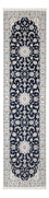 Runner Perser Rug - Nain - Premium - 296 x 81 cm - dark blue