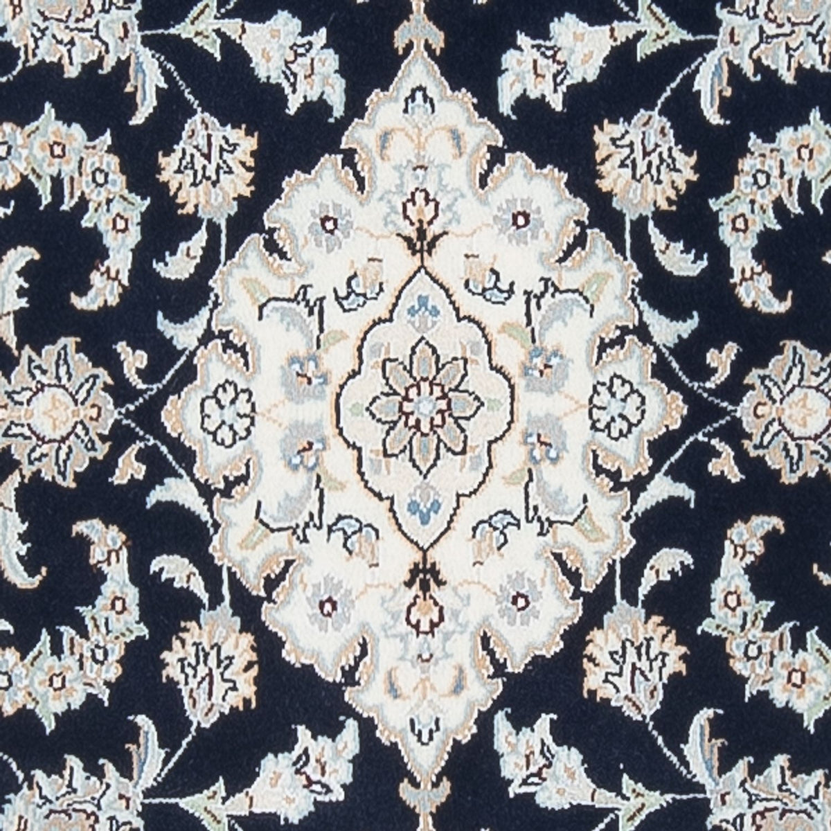 Runner Perser Rug - Nain - Premium - 302 x 81 cm - dark blue