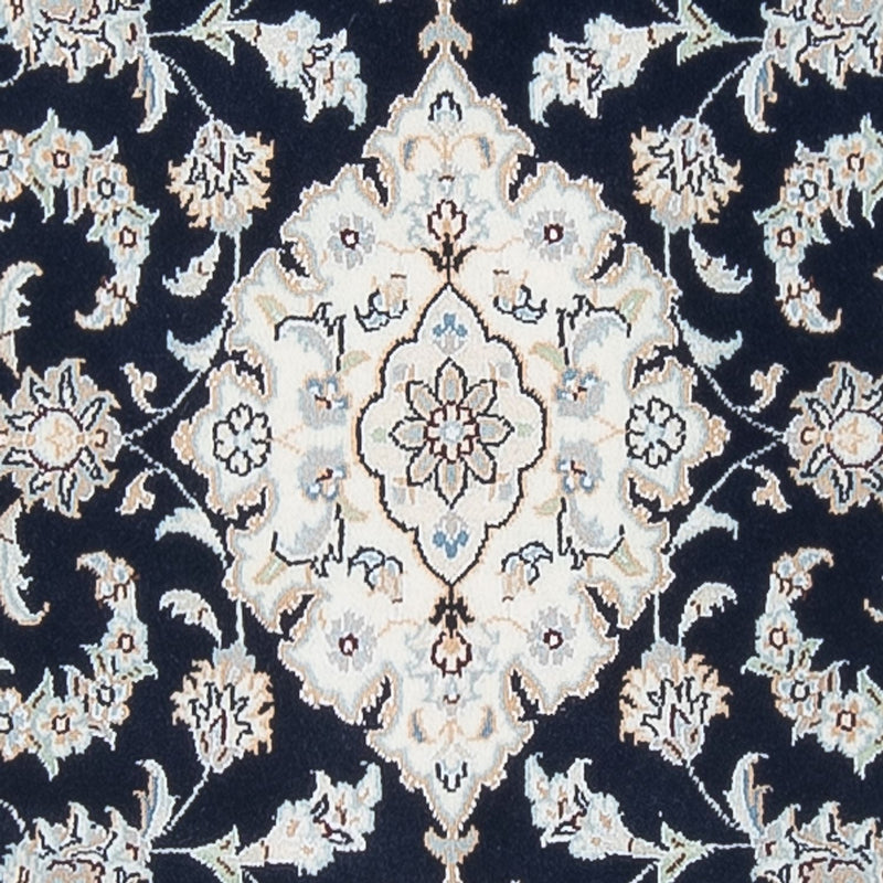 Runner Perser Rug - Nain - Premium - 302 x 81 cm - dark blue