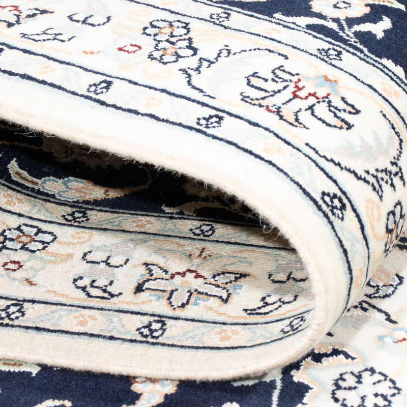 Runner Perser Rug - Nain - Premium - 302 x 81 cm - dark blue