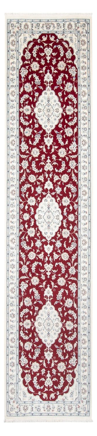 Runner Perser Rug - Nain - Premium - 344 x 80 cm - red