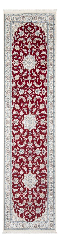 Runner Perser Rug - Nain - Premium - 298 x 83 cm - red