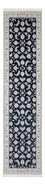Runner Perser Rug - Nain - Premium - 302 x 82 cm - dark blue