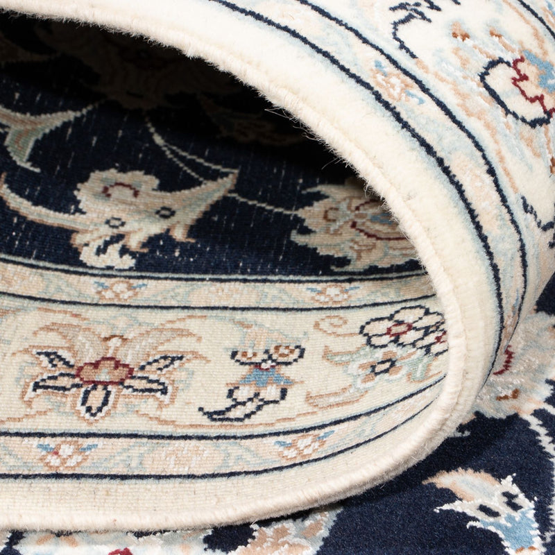 Runner Perser Rug - Nain - Premium - 302 x 82 cm - dark blue