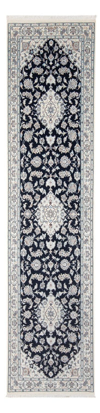 Runner Perser Rug - Nain - Premium - 299 x 84 cm - dark blue