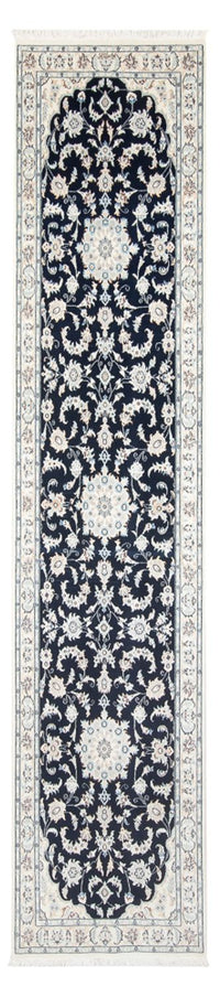 Runner Perser Rug - Nain - Premium - 322 x 80 cm - dark blue