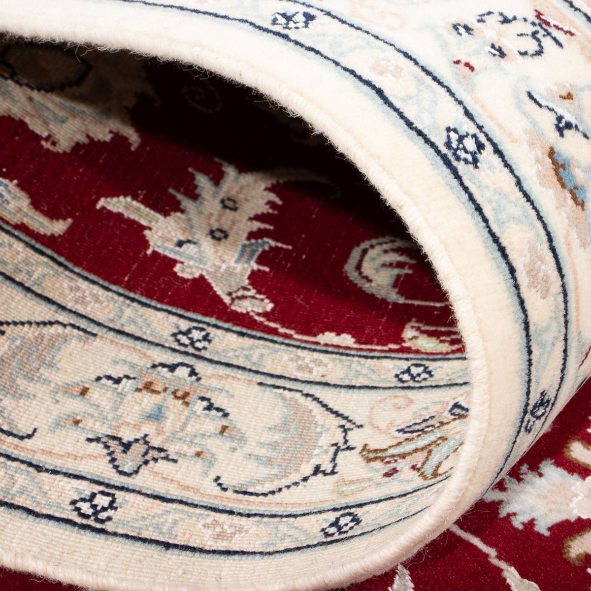 Runner Perser Rug - Nain - Premium - 297 x 81 cm - red