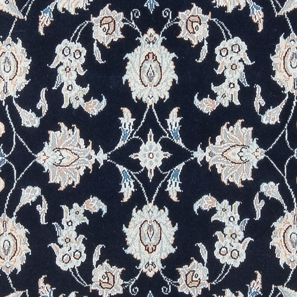 Runner Perser Rug - Nain - Premium - 302 x 80 cm - dark blue