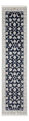 Runner Perser Rug - Nain - Premium - 302 x 82 cm - dark blue