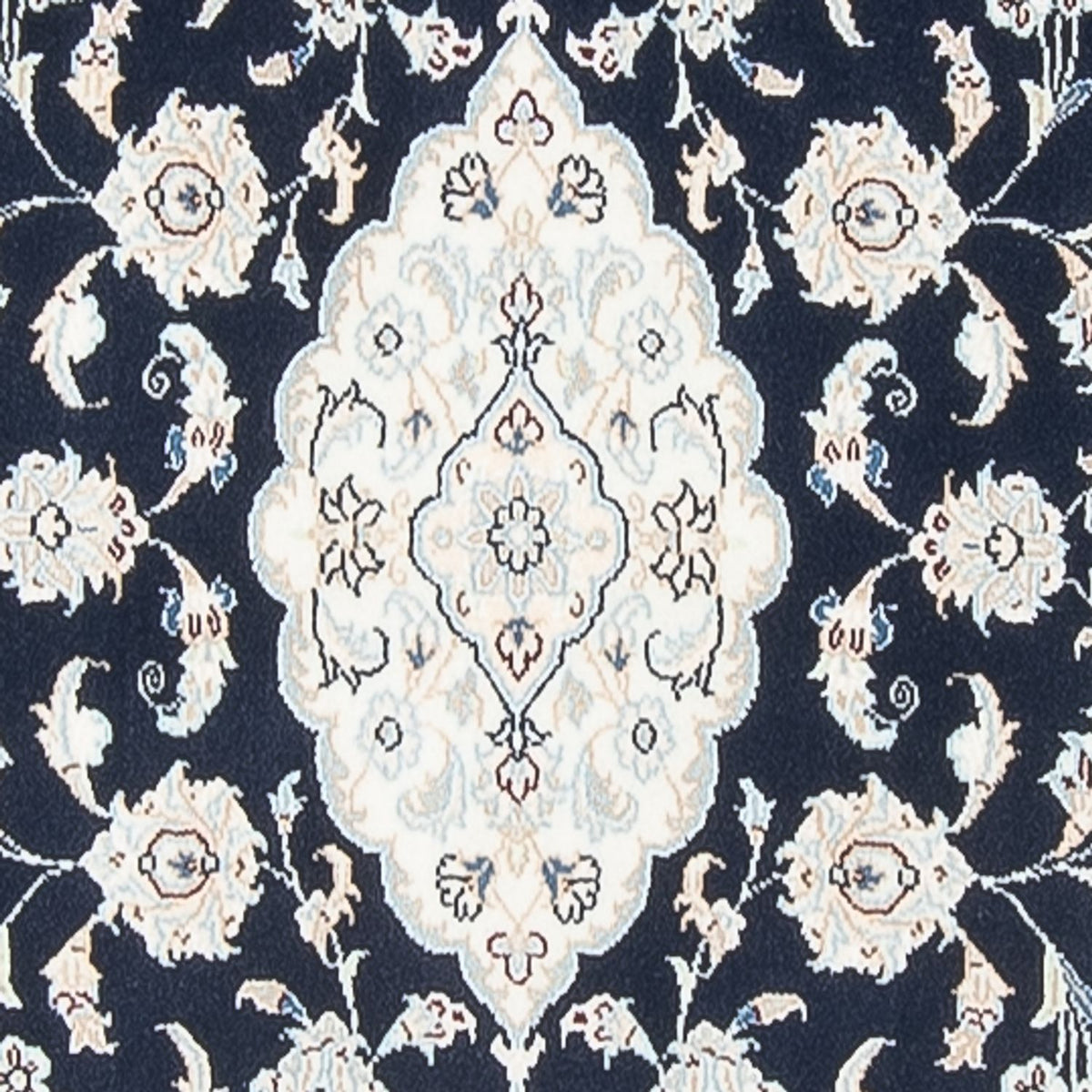 Runner Perser Rug - Nain - Premium - 344 x 90 cm - dark blue