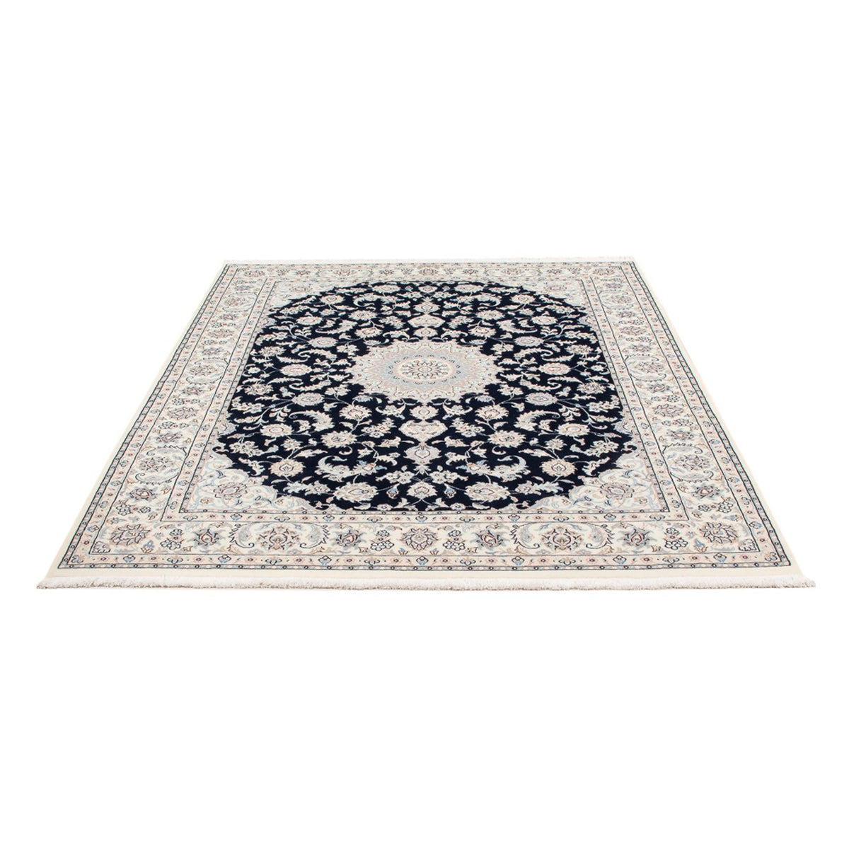 Perser Rug - Nain - Premium - 200 x 150 cm - dark blue