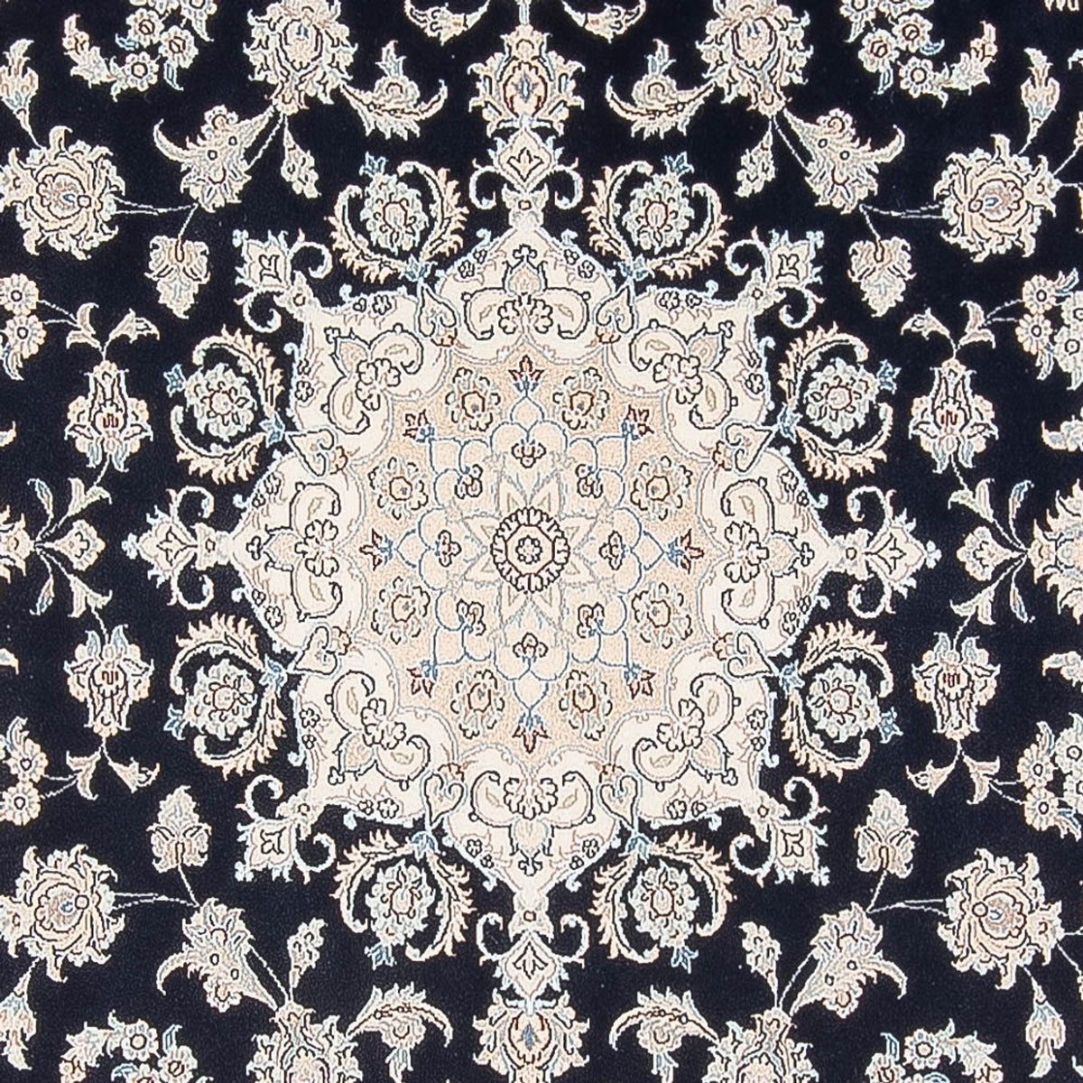 Perser Rug - Nain - Premium - 301 x 202 cm - dark blue