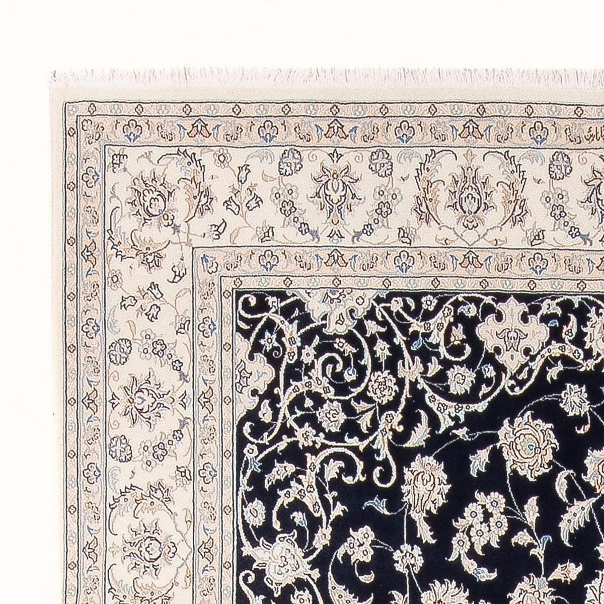 Perser Rug - Nain - Premium - 301 x 202 cm - dark blue