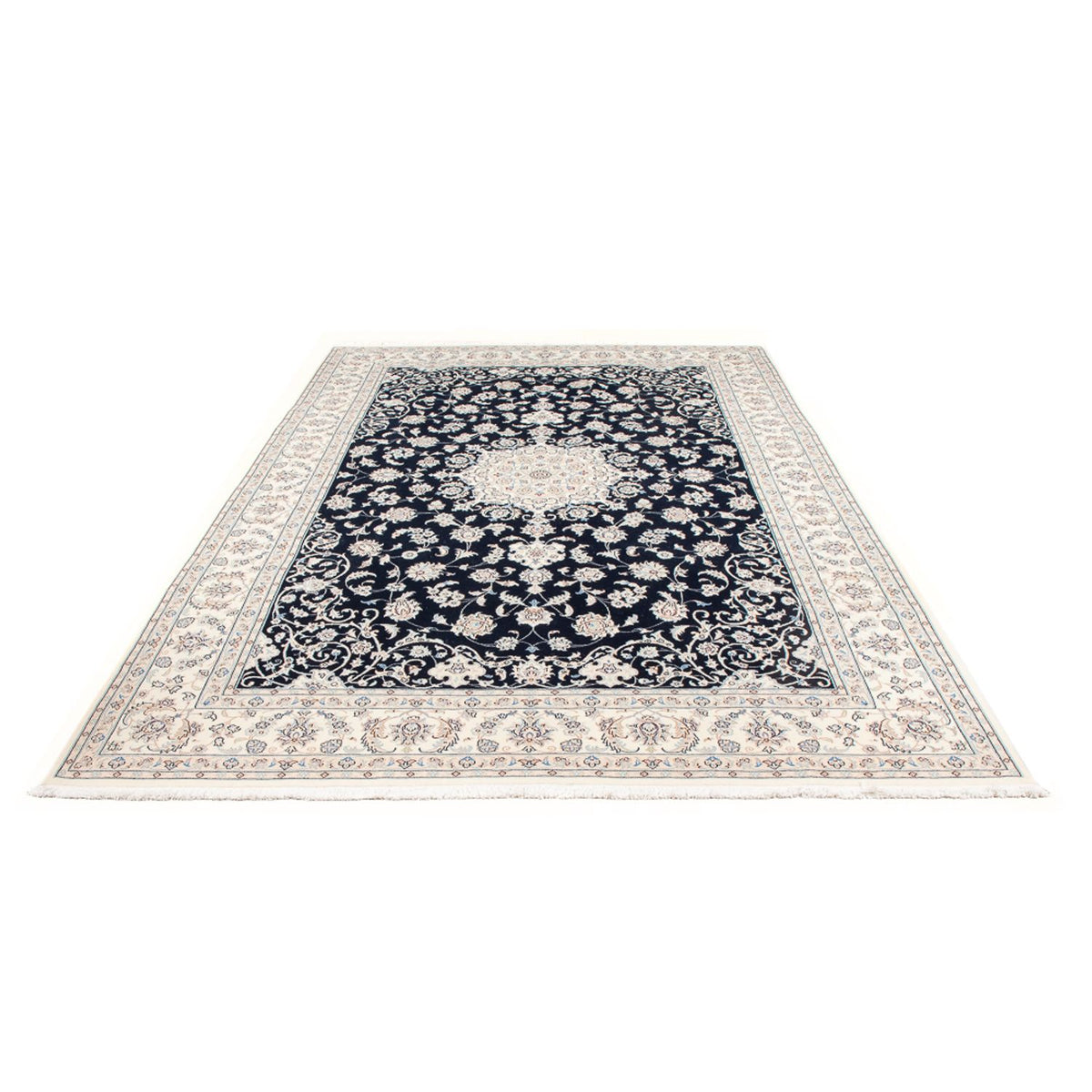 Perser Rug - Nain - Premium - 301 x 202 cm - dark blue