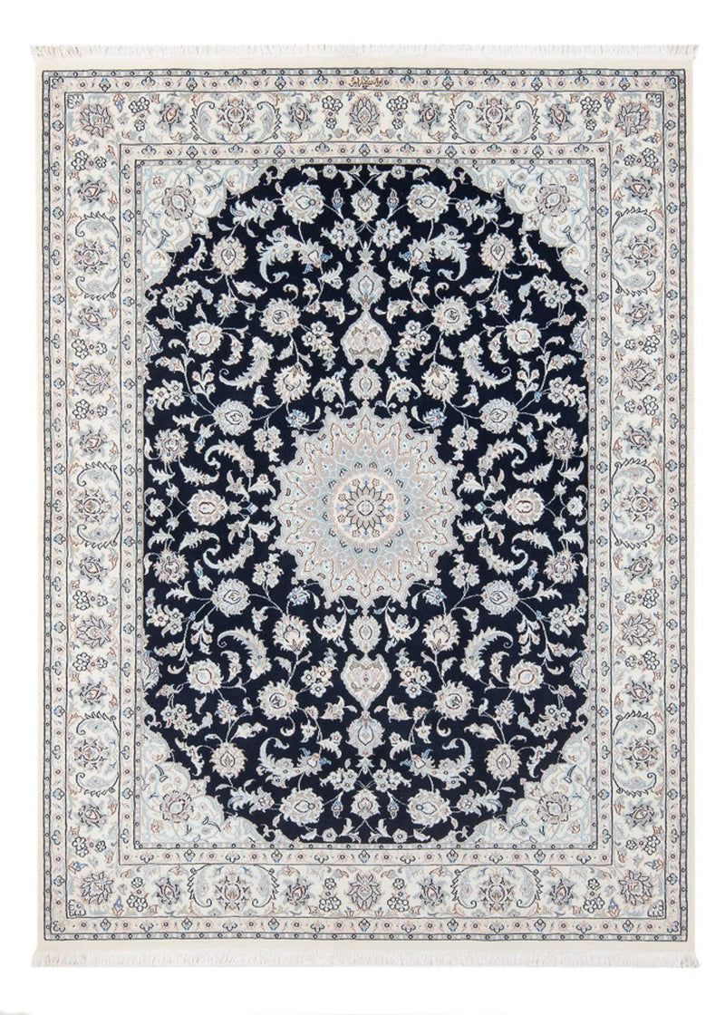 Perser Rug - Nain - Premium - 199 x 149 cm - dark blue