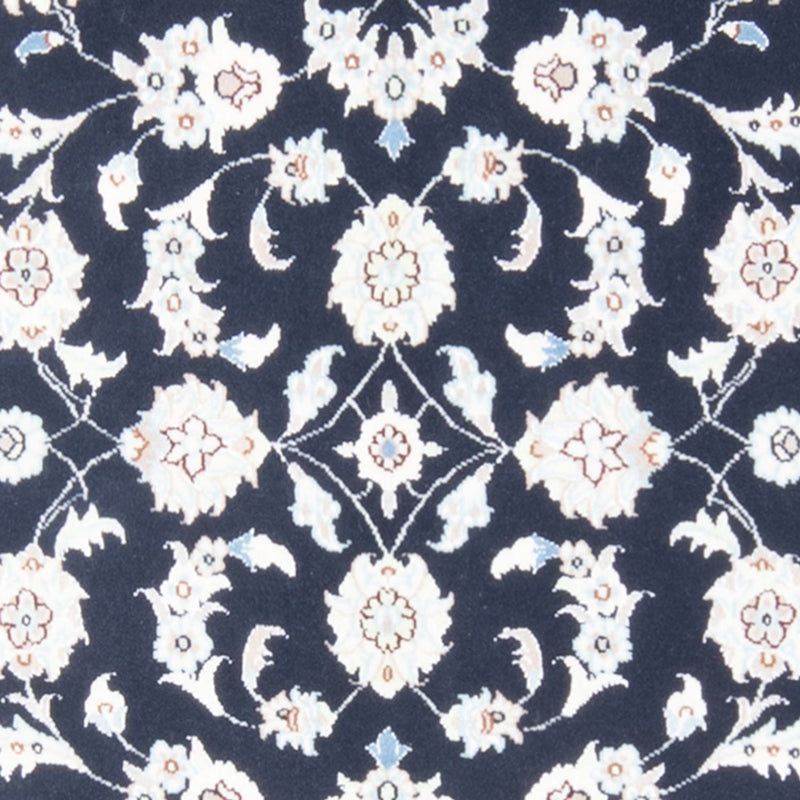 Runner Perser Rug - Nain - Royal - 195 x 81 cm - dark blue