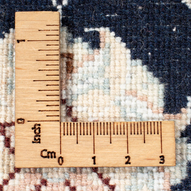 Runner Perser Rug - Nain - Royal - 194 x 80 cm - dark blue