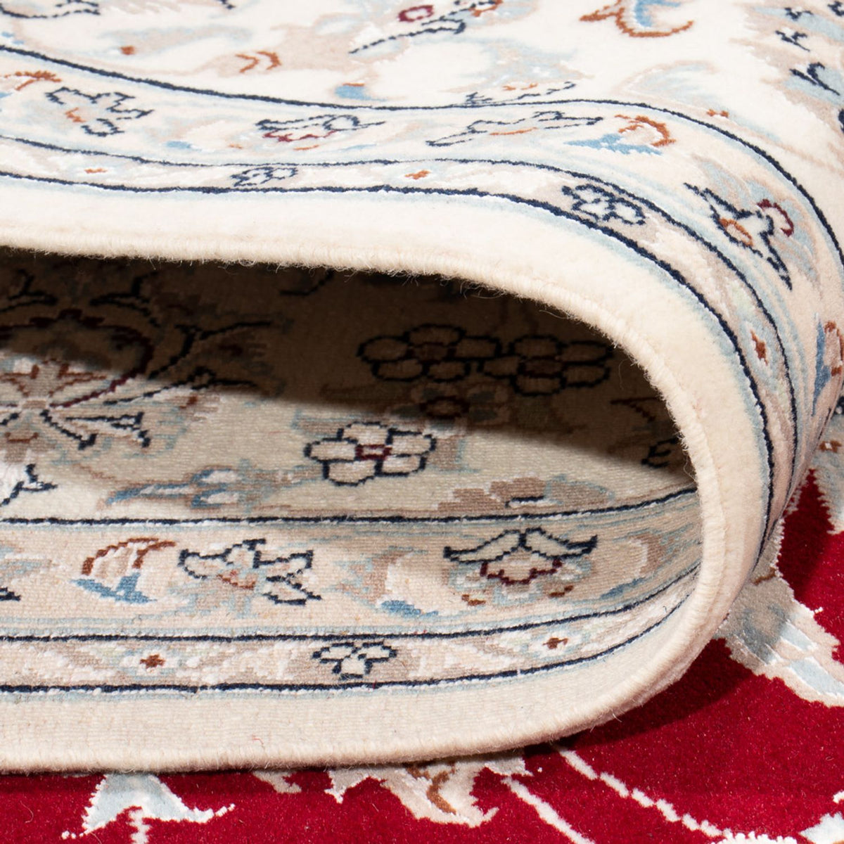 Perser Rug - Nain - Premium - 291 x 198 cm - red