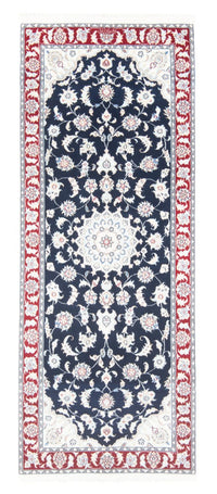 Runner Perser Rug - Nain - Royal - 200 x 80 cm - dark blue