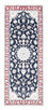 Runner Perser Rug - Nain - Royal - 200 x 80 cm - dark blue