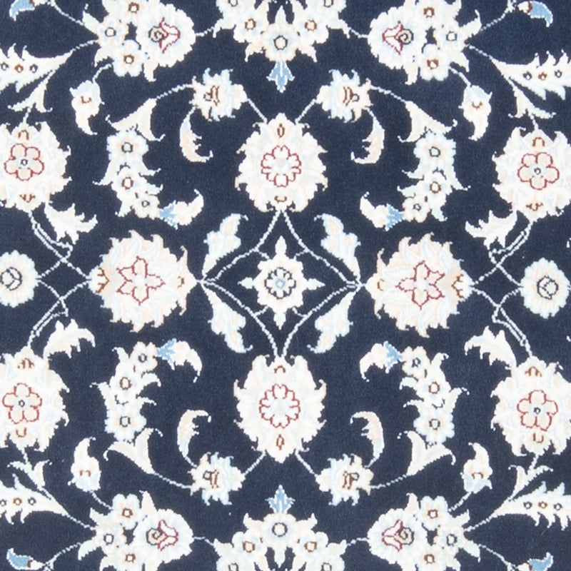 Runner Perser Rug - Nain - Royal - 204 x 82 cm - dark blue