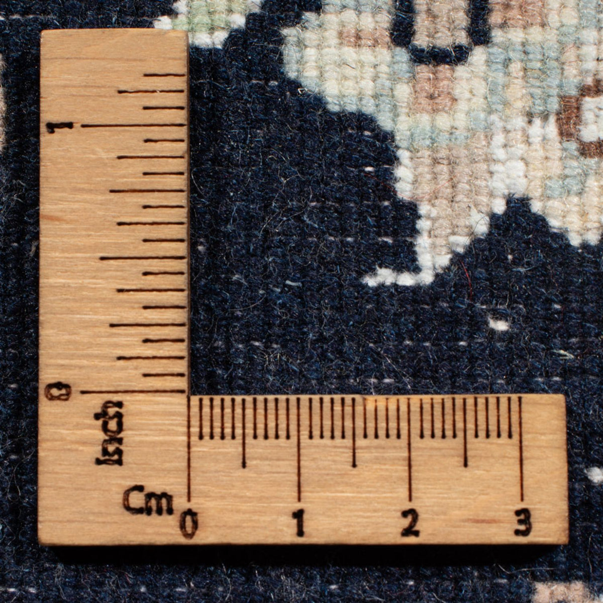 Runner Perser Rug - Nain - Royal - 204 x 82 cm - dark blue