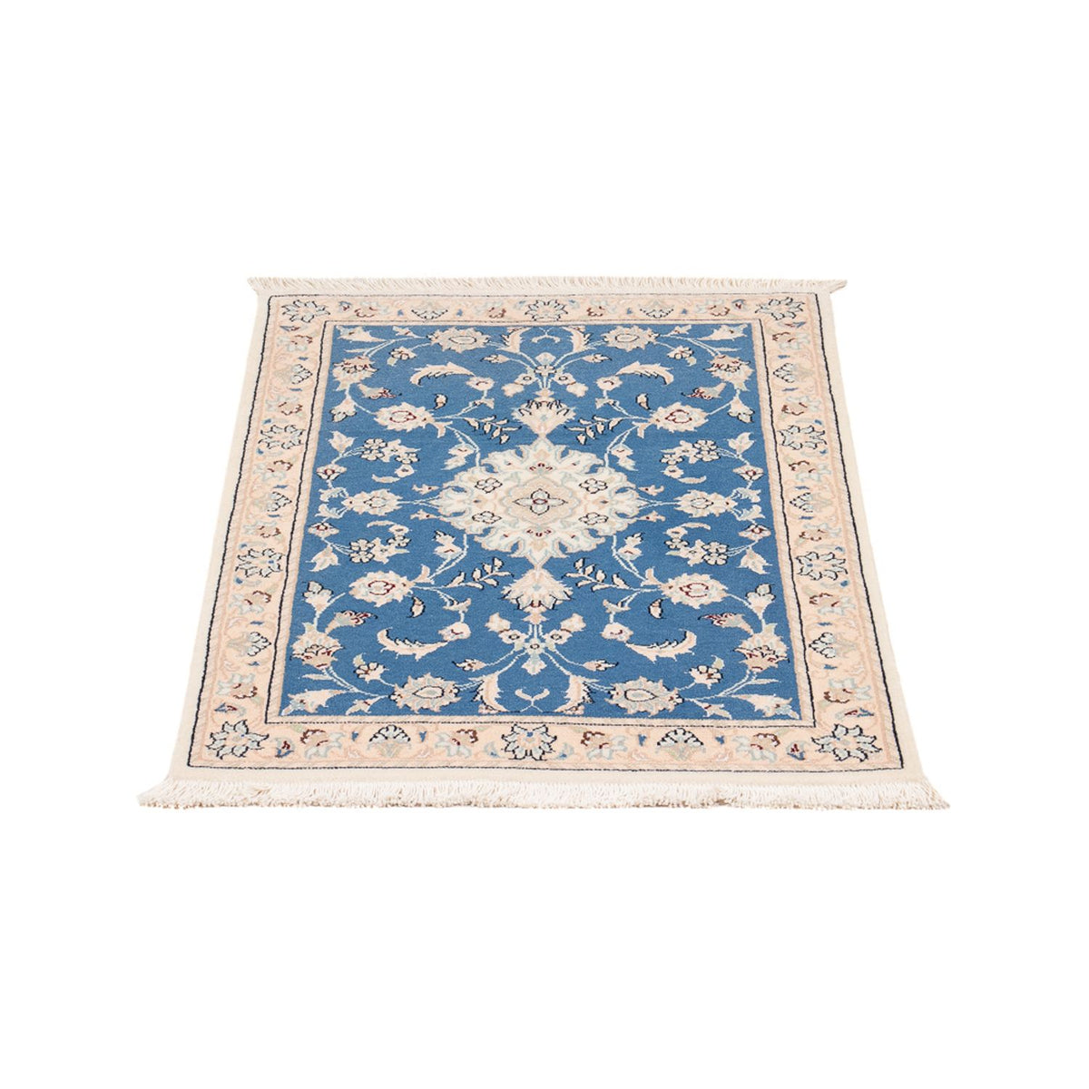 Perser Rug - Nain - 88 x 59 cm - blue
