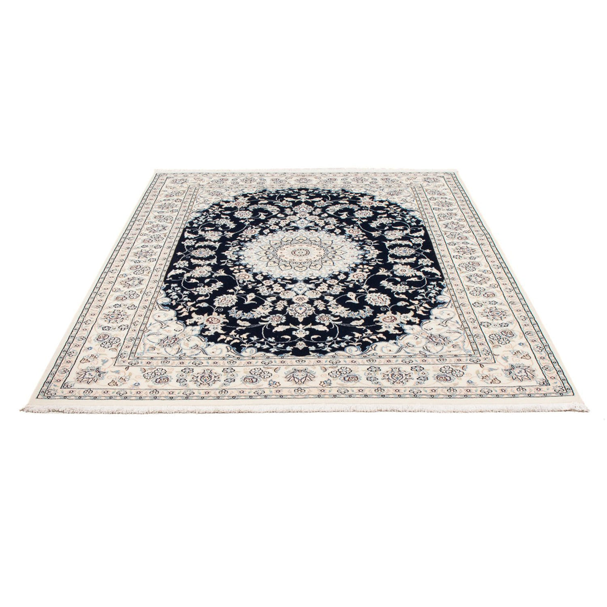 Perser Rug - Nain - Premium - 199 x 150 cm - dark blue