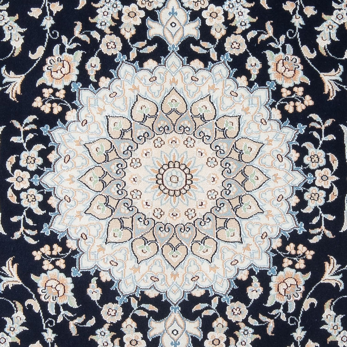 Perser Rug - Nain - Premium - 195 x 150 cm - dark blue