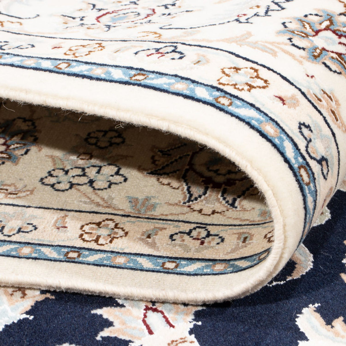 Perser Rug - Nain - Premium - 205 x 148 cm - dark blue