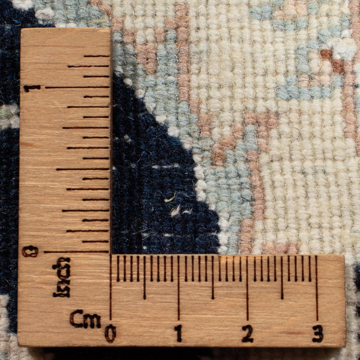 Runner Perser Rug - Nain - Premium - 339 x 86 cm - dark blue